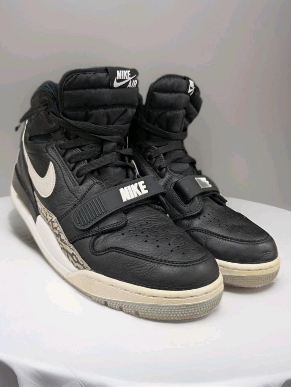 Nike Air Jordan Legacy 312 Black Cement 2018 AV3922-001 Men's Size 13